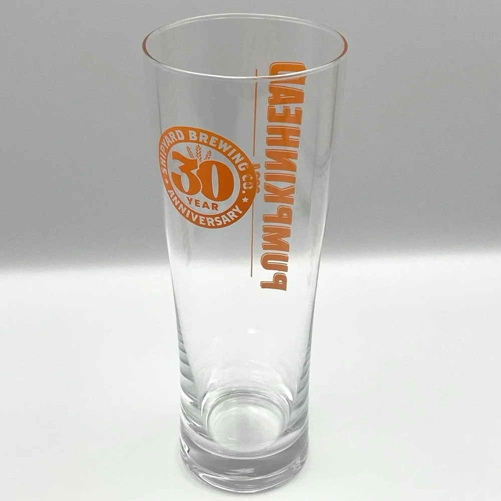 Shipyard Brewing Co 30 Year Anniversary Pumpkinhead 2024 Pint‎ Glass